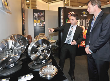 Extec at the Essen tradeshow in Germany